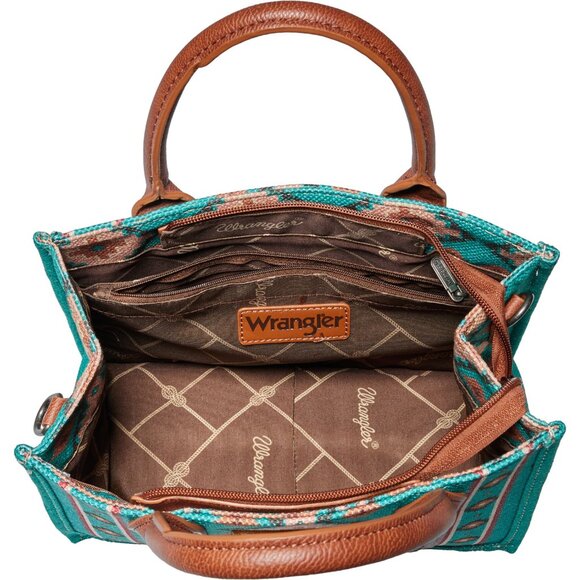 ***Wrangler Southwestern Satchel Tote Bag*** - Picture 3 of 4